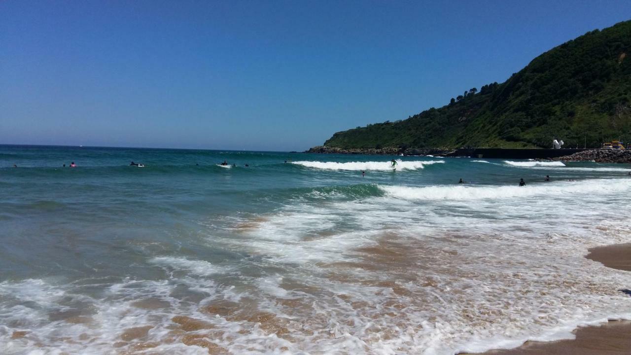 Apartamento Zurriola Luxury - Surf Beach Con Aire Acondicionado San Sebastian Bagian luar foto