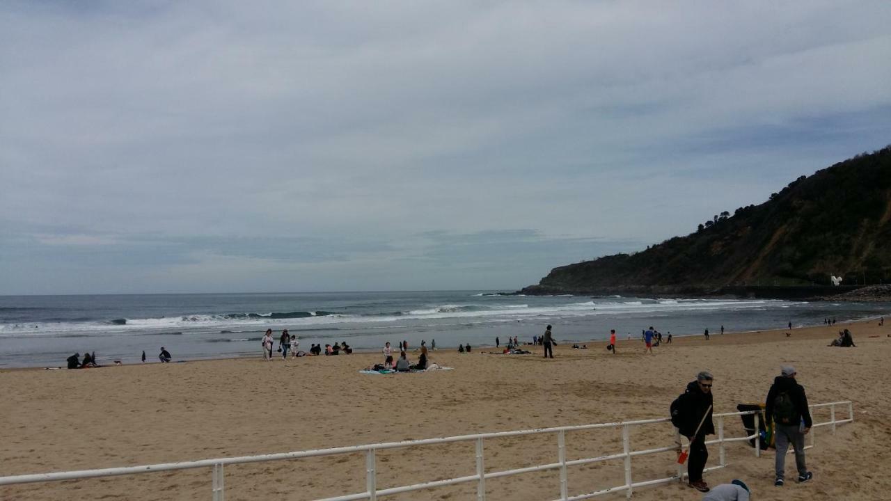 Apartamento Zurriola Luxury - Surf Beach Con Aire Acondicionado San Sebastian Bagian luar foto